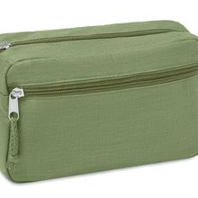 Neceser de Cáñamo 200g Unisex Verde
