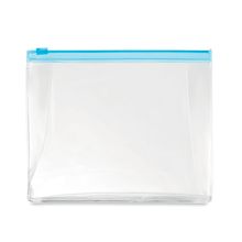 Neceser de viaje con cierre zip Azul