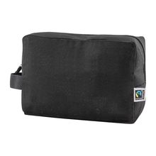 Neceser con garantía Fairtrade Negro
