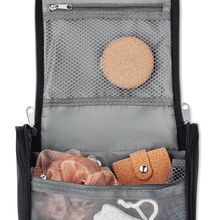 Neceser multicompartimentos con percha Negro
