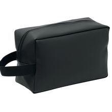 Neceser RPET 600D con revestimiento PU Negro