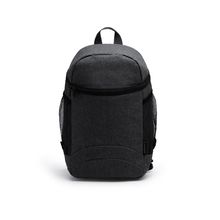 Nevera mochila de poliéster reciclado Negro