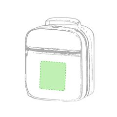 Nevera Isotermo de Papel Reciclado | Centrado en el frontal | 90 x 70