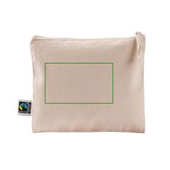 Neceser plano de algodón fairtrade 220 g | Trasera | 120 x 70
