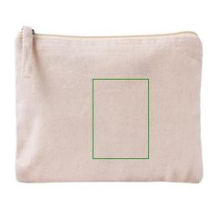 Neceser plano algodón orgánico certificado | Frontal | 60 x 95