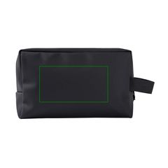 Neceser PU con bolsillo y asa lateral | Trasera | 130 x 70