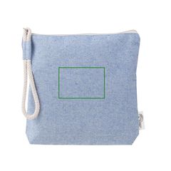 Neceser de algodón reciclado 320 gr/m² | Frontal | 95 x 60