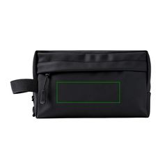 Neceser PU con bolsillo y asa lateral | Frontal | 120 x 40