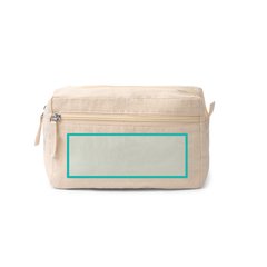 Neceser de algodón doble bolsillo | ZONA1 | 140 x 50