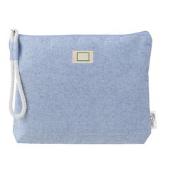 Neceser de algodón reciclado 320 gr/m² | Etiqueta | 30 x 20