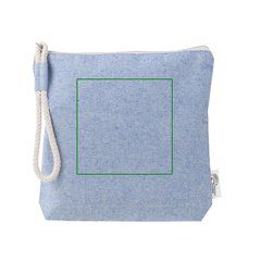 Neceser de algodón reciclado 320 gr/m² | Frontal | 150 x 150