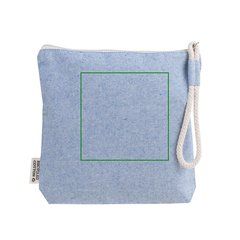 Neceser de algodón reciclado 320 gr/m² | Trasera | 150 x 150
