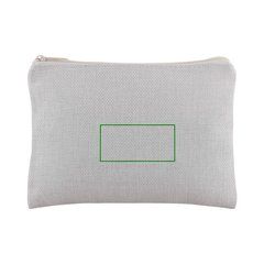 Neceser Poliéster 450gr para Sublimación | Frontal | 100 x 50