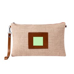 Neceser de Yute y Polipiel personalizable | Area 1 | 50 x 45