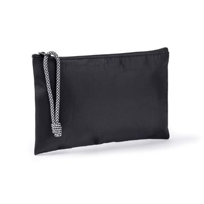 Neceser de nylon 14x21cm Negro