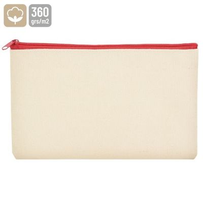 Neceser Canvas Cremallera Color Ro