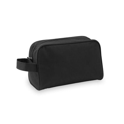 Neceser de poliéster con ribete de refuerzo Neg