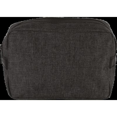 Neceser gris de poliéster 600D Dark Grey Heather