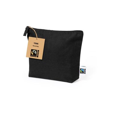 Neceser Negro Algodón Fairtrade