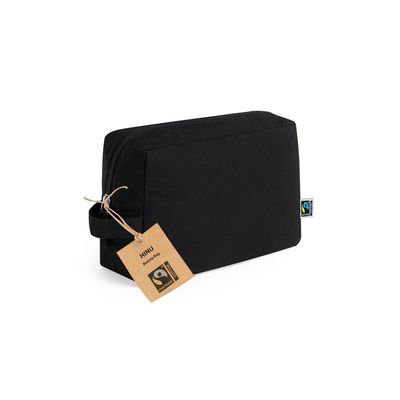 Neceser Negro Fairtrade Algodón