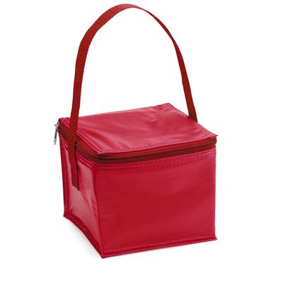 Nevera PVC para 4 latas Roj