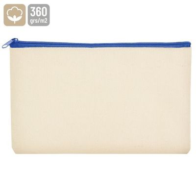 Neceser Canvas Cremallera Color Az