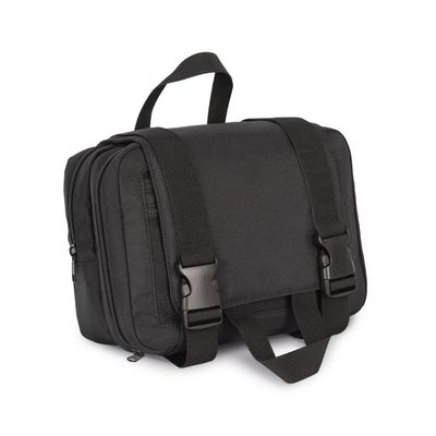 Neceser reciclado con doble compartimento Black