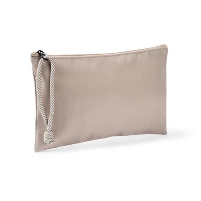 Neceser de nylon 14x21cm Beige