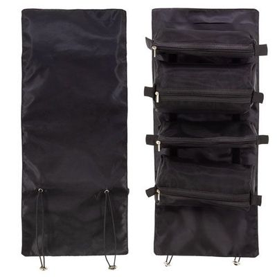 Neceser de 4 estuches con velcro en la base