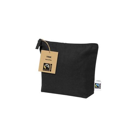 Neceser Negro Algodón Fairtrade