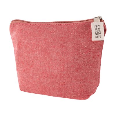 Neceser 100% Algodón Reciclado 140g Rojo