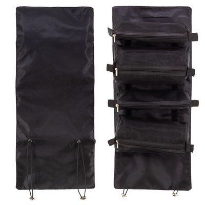 Neceser de 4 estuches con velcro en la base