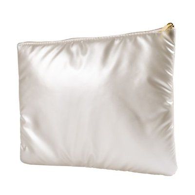 Neceser acolchado colores Metalizados Blanco