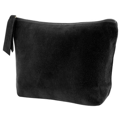 Neceser Algodón 325gr/m² Aterciopelado Negro