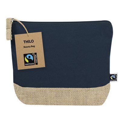 Neceser algodón con base de yute Mar