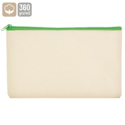 Neceser Canvas Cremallera Color Ve