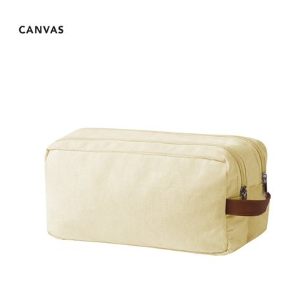 Neceser Canvas Doble Compartimento