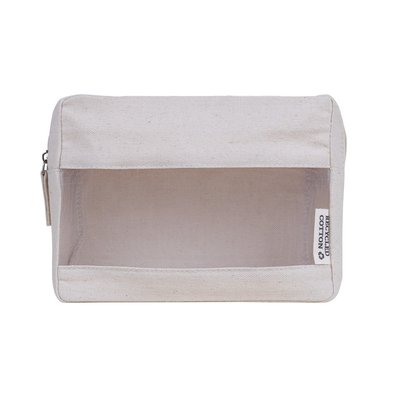 Neceser en canvas reciclado con ventana