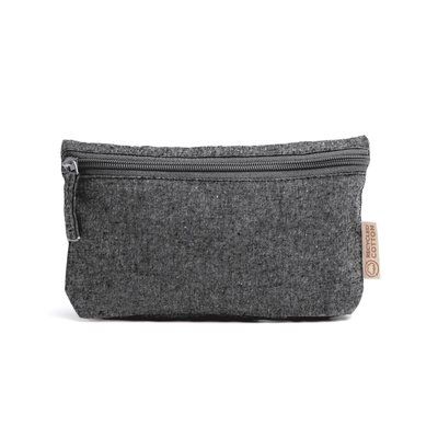 Neceser multiusos de algodón Negro Talla Única Adulto