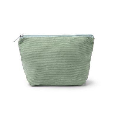 Neceser de pana Verde Salvia