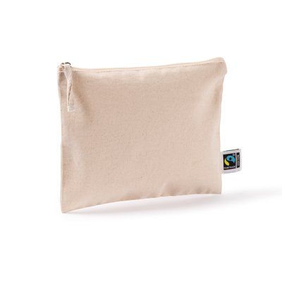 Neceser plano de algodón fairtrade 220 g Nat