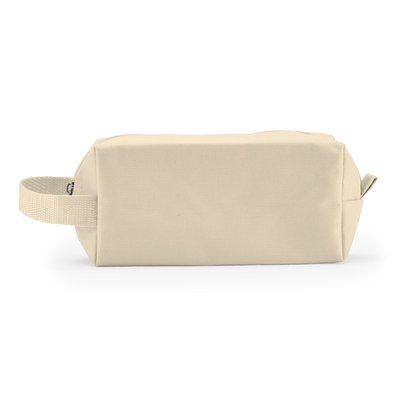 Neceser de poliéster 600D con cremallera Crudo Talla Única Adulto