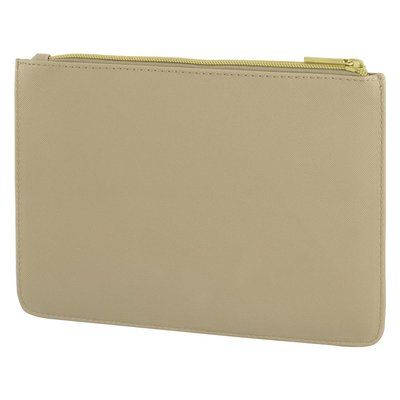 Neceser Portatodo PU Acolchado Dorado