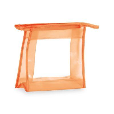 Neceser PVC Translúcido Naranja