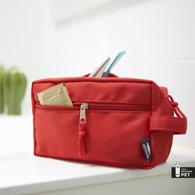 Neceser RPET con bolsillo lateral