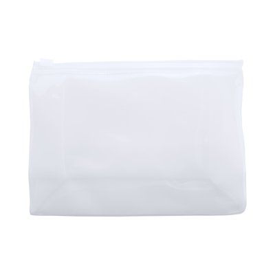 Neceser transparente con cierre hermético Blanco Talla Única Adulto
