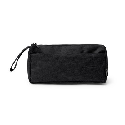 Neceser triangular con bolsillo exterior 300D RPET