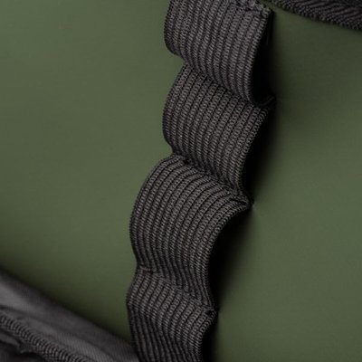 Neceser triangular de PU con compartimentos