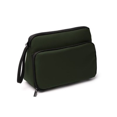 Neceser triangular de PU con compartimentos