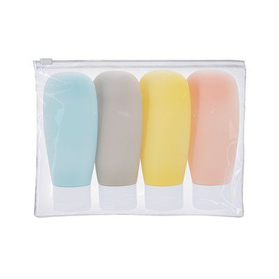 Neceser de viaje con botes de PVC